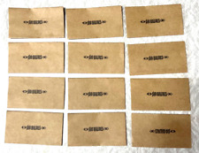 25 Vintage Half Dollar Paper Rolls $10 Halves Coin Wrapper First Security Bank C picture