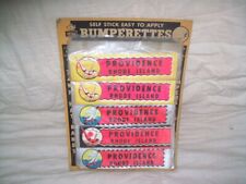 Scarce 1960's Providence Bumperettes Sticker Advertising  Display Counter Sign picture