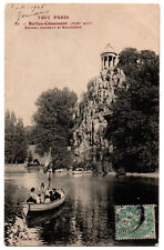 CPA 75 - PARIS - Buttes-Chaumont. 32. Smuggling Boat and Viewpoint picture