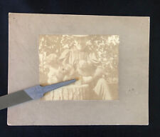 Antique 1880s - 90s Victorian Lady + 3 Puppies Dogs Original Photo picture
