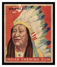 1933-40 Goudey R73 Indian Gum #73 Chief Washakie IND1-02 picture