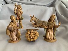 Vintage Lot Fontanini Depose Italy Nativity  4 inch  Figure Set 1983 picture