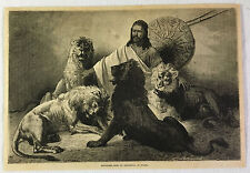1880 magazine engraving ~ THEODORE, KING OF ABYSSINIA, IN STATE picture