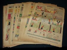 1931-1935 SAN FRANCISCO CHRONICLE COLOR COMIC FRONT PAGES LOT OF 66 - NTL 82F picture