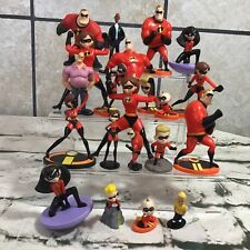 Disney Pixar Incredibles Figures Toys Lot of 21 Assorted Characters picture