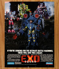 EXO Squad Playmates Toys Cartoon Figure - Video Game Print Ads Poster Promo 1993 picture