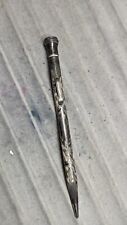 Wahl Eversharp Sterling Silver Vintage Pencil To Match Vintage Pen - Gorgeous picture