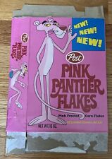 Post Pink Panther Flakes Cereal box “NEW” picture