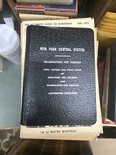 1948 New York Central System Examination For Fireman & Operating Manual picture