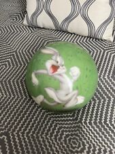 New Undrilled Bugs Bunny & Elmer Fudd Brunswick Bowling Ball & BUGS BUNNY BAG picture