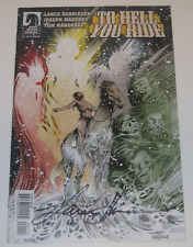LANCE HENRIKSEN SIGNED AUTOGRAPHED TO HELL YOU RIDE #1 DARK HORSE COMICS 2012 picture