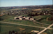 Divine Word Seminary ~ Epworth Iowa IA ~ aerial view postcard picture