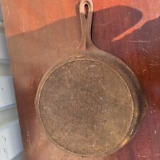 Griswold Cast Iron Skillet # 8 Logo ERIE 704 Rusty picture