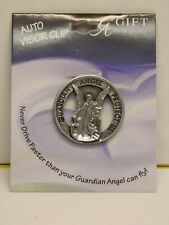 Angel Visor Clip, New Style, Guardian Angel Protect Us. - KVC106 picture