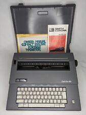 Smith Corona Deville 80 Electric Typewriter with Manual - For Repair, Parts picture