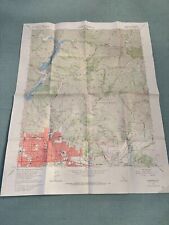 Vintage 1966 Topographic Topo Map Glendora CA US Geological Survey picture