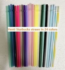 27cm 270mm 1PC Starbucks Reusable Plastic Straws For Venti Tumbler Suction Pipes picture