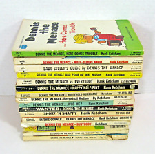 RARE VTG 1970s Comic Book Lot 15  pbs Dennis The Menace Mixed Issues so nice picture