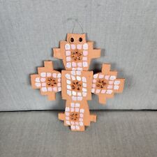 Southwestern Style Wall Cross Hanging Ornament from New Mexico Tile Stone picture