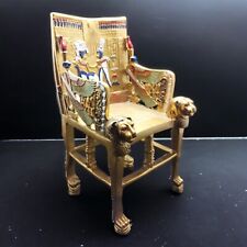 Ancient Pharaonic Antiquities King Tutankhamun's Chair an Antique Egyptian BC picture