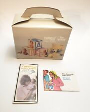 Vintage Early Retro Enfamil Baby Formula Display Box 1980 Brochure  picture