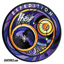 Authentic Expedition 69 -NASA SPACEX ISS Mission- A-B Emblem SPACE Mission PATCH picture
