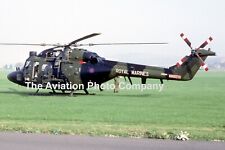 Royal Marines 3 CBAS Westland Lynx AH.1 ZD284 (1985) Photograph picture