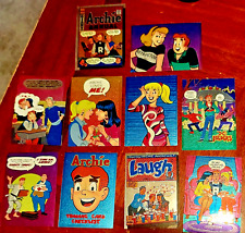ARCHIE comics Chromium 1995 / 1996 Krome Set of 10 HoloChrome Cards picture