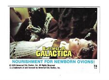 1978 Topps Battlestar Galactica #74 Nourishment for the newborn Ovions picture