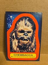Vintage 1977 Topps Star Wars Sticker #16 Chewbacca EXCELLENT  picture