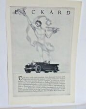 1920'S PACKARD AUTO, DETROIT, MI Cars, Automobile Advertising Print, WAR picture