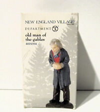 RETIRED DEPT 56 RARE OLD MAN OF THE GABLES NEW ENGLAND SNOW VILLAGE Box NEW HTF picture