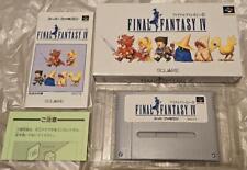 Final Fantasy 4 Super Nintendo Good Condition Ffiv Sfc picture