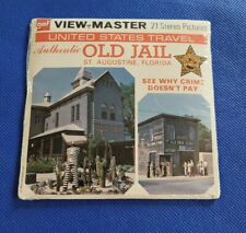 SEALED A938 Authentic Old Jail St. Augustine Florida view-master 3 Reels Packet picture