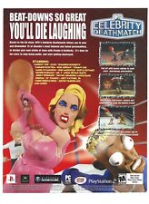 PS2 GAMECUBE XBOX print ad (2003) MTV Celebrity DeathMatch 