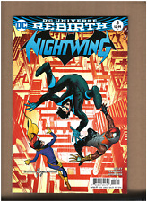 Nightwing #3 DC Comics Rebirth 2016 BATGIRL APP. Fernandez Variant NM- 9.2 picture
