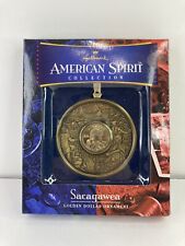 Hallmark American Spirit Collection Golden Dollar Ornament Sacagawea 2000 New picture