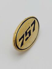 Boeing 757 Airliner Vintage Pin Washington Airplane  picture