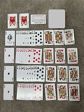One Complete Deck Vintage  Kem Playing Cards Paisley  Back USA 1947  c.1935 L picture