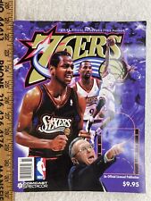 1998 1999 Official Philadelphia 76ers Yearbook Basketball Sixers Vintage picture