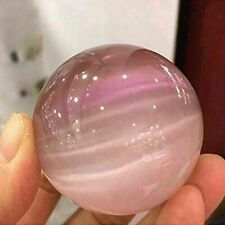 Beautiful Rare Natural Cat's Eye Stone Balls Quartz Crystal Reiki Healing Sphere picture