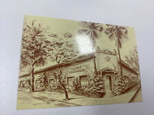 Vintage Postcard Restaurante Claude Troisgros Rio De Janeiro picture