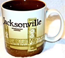 Collectible JACKSONVILLE Starbucks Coffee Mug 16 Fl Oz picture