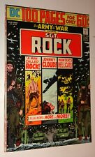 OUR ARMY AT WAR SGT ROCK #269 100 PAGE  GIANT JOE KUBERT 1974 HIGH GRADE 9.0/9.2 picture