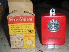VINTAGE 1950s CANTON SON INC. HONG KONG AUTOMATIC FIRE ALARM NOS NIB W/PAPERS picture