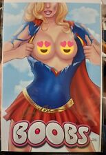 Boobs #1 print 11x17 signed creator/artist Mindy Wheeler  picture