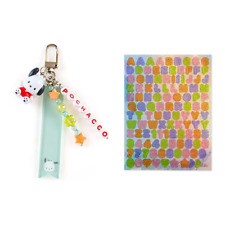 Pochacco Kawaii Keychain with Stickers Customizable Sanrio Japan picture