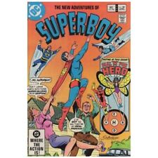 New Adventures of Superboy #28 in Fine condition. DC comics [o& picture