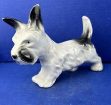 Vintage Ceramic Porcelain Scottie Dog Scottish Terrier Figurine GERMANY picture