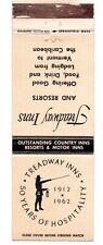 1960s~Treadway Inns & Resorts~Mass~NY~PA~Vintage Matchbook Cover picture
